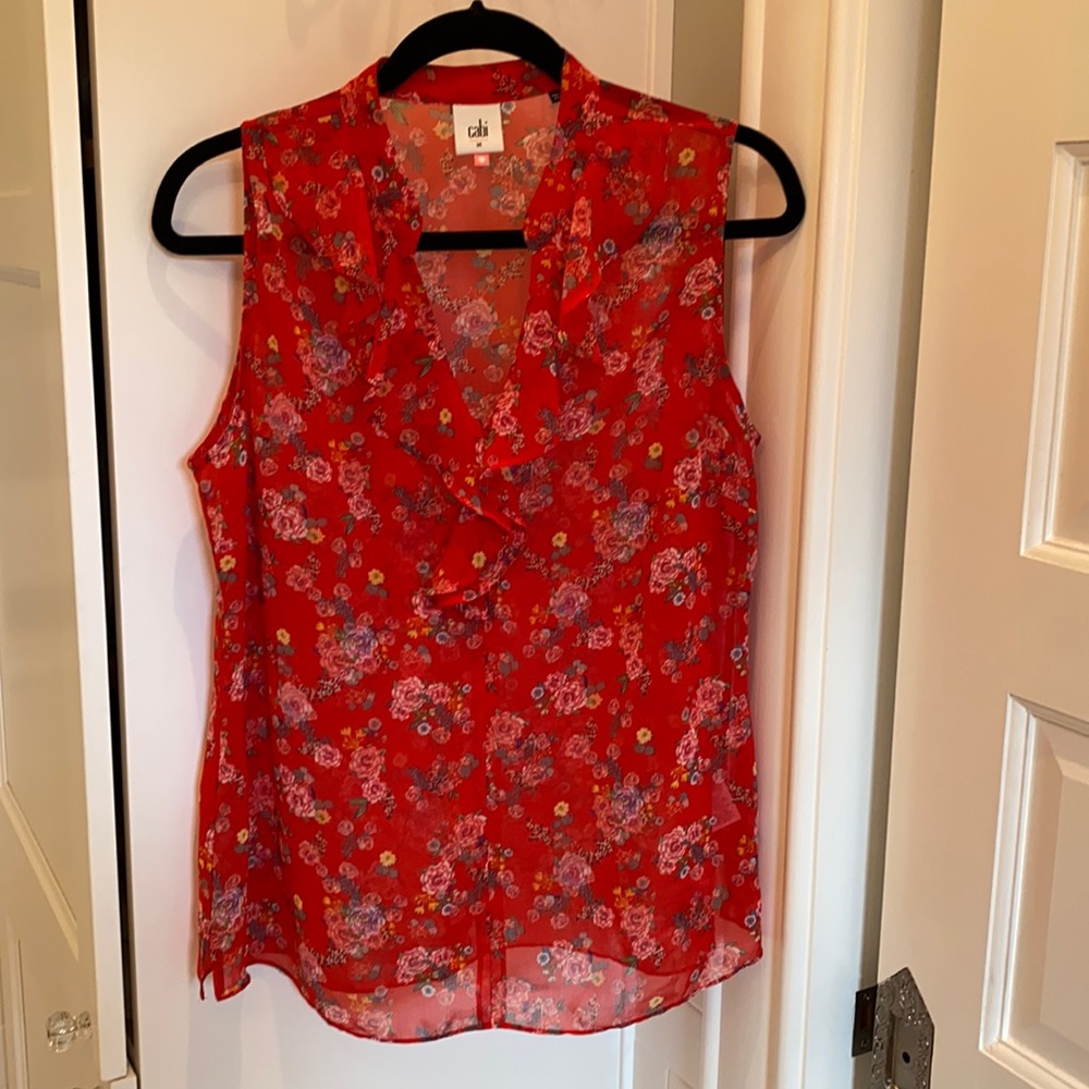 CAbi sleeveless top